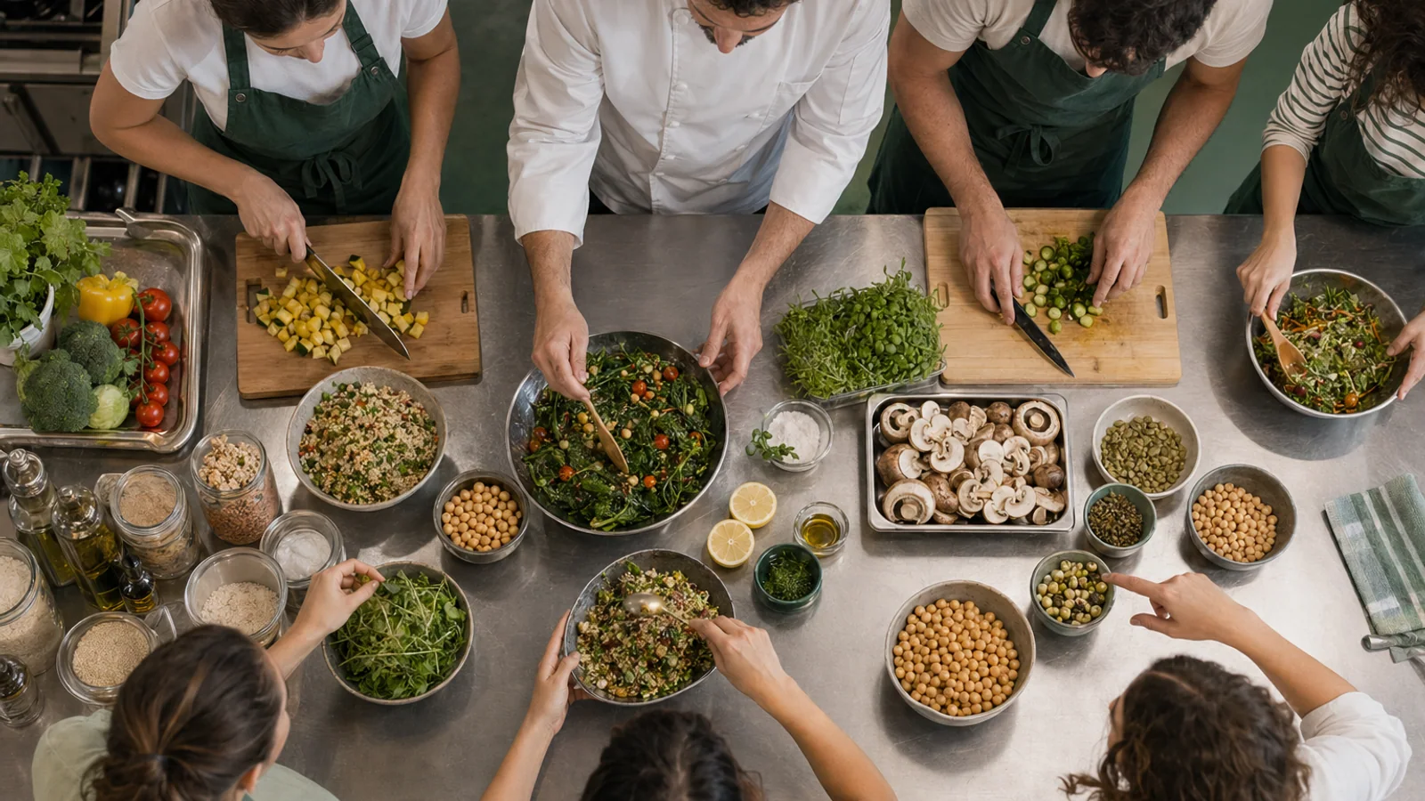 Cocina Vegetal y Cocina Especial con Intolerancias