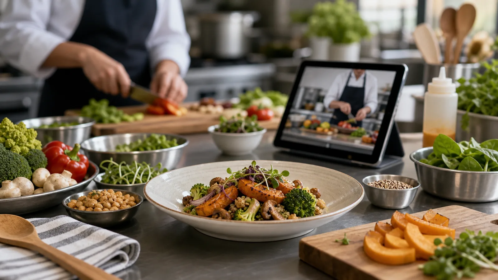 Cocina Vegetariana en Restauración