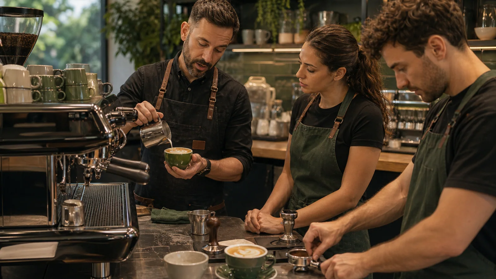 Elaboración de Cafés y Cartas de Café