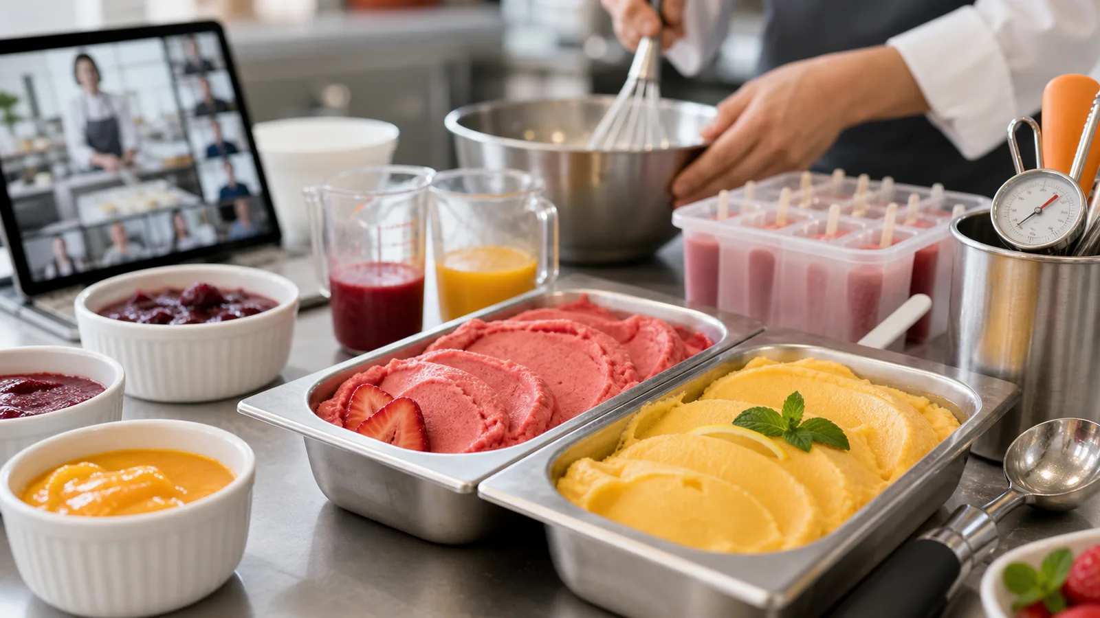Elaboración de Helados y Sorbetes